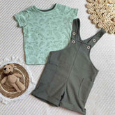 Conjunto Overol Bloques Verde